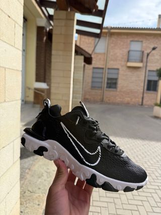 Nike React Vision Negro/Blanco