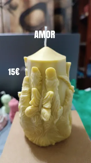 Vela AMOR ritualizada 15€