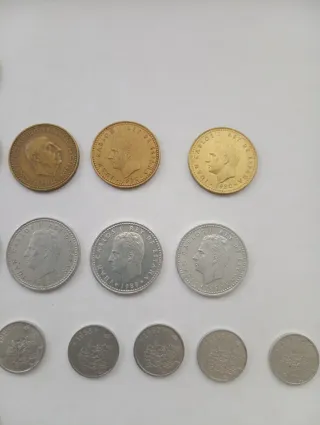 28 Monedas Peseta 1937-2001