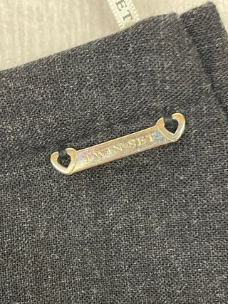 Twinset gonna lunga lana nera