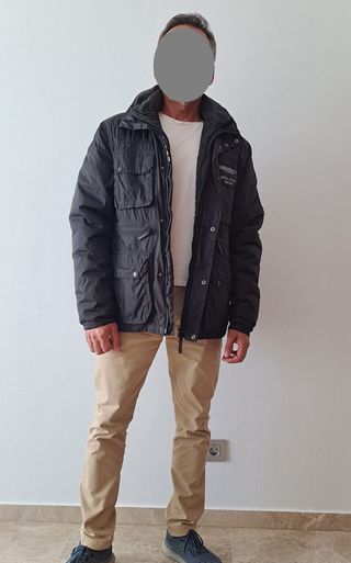 Parka Hackett Aston Martin 2 en 1 Negra