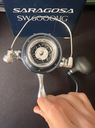 Carrete Shimano Saragosa SW 6000HG