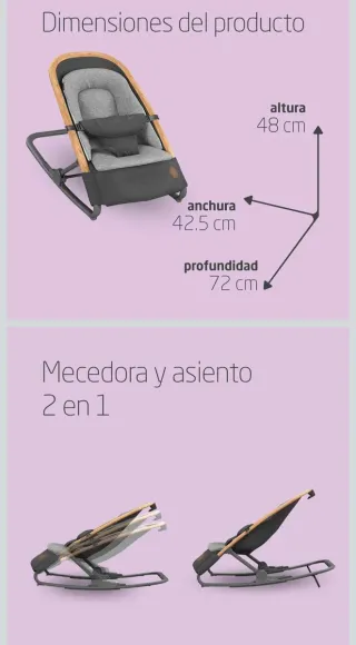 Hamaca bebé Maxi-Cosi Kori + funda acolchada