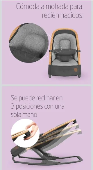 Hamaca bebé Maxi-Cosi Kori + funda acolchada