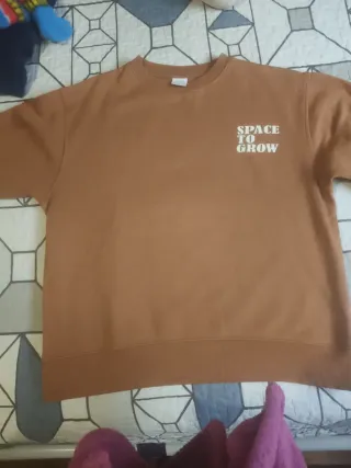 Sudadera Space to Grow Marrón
