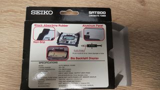 Afinador Seiko SAT800 Cromático Guitarra Bajo