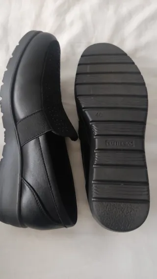 Zapatos mujer cómodos negros T 40 marca Cutillas.