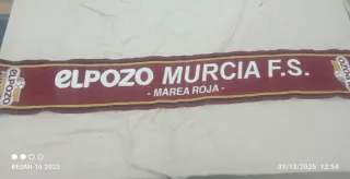 Bufanda ElPozo Murcia F.S. Marea Roja
