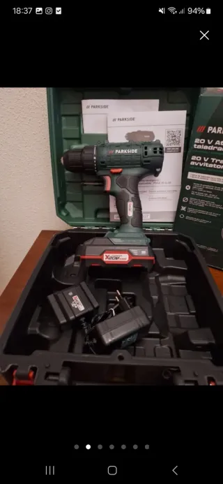 Parkside Taladro Atornillador 20V