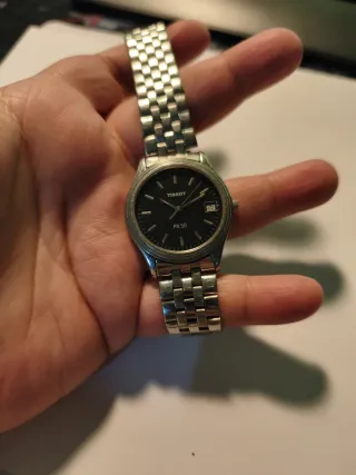 Reloj Tissot PR 50 Plateado y Negro