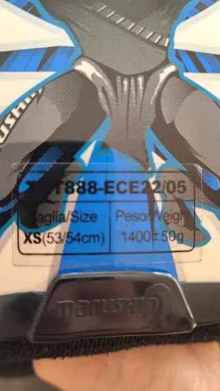 Casco Marushin con Intercomunicador Talla XS