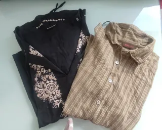 Camisas casuales Talla M de Massimo Dutti y Mango