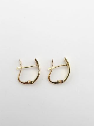 Pendientes de Oro 18K, Catalán, 2,8gr, 1,8cm