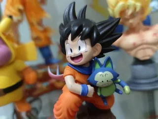 Dragon Ball Goku Childhood and Paul Mini figure