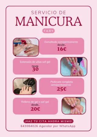 Servicio de Manicura FABY y otros
