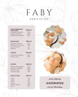 Servicio de Manicura FABY y otros