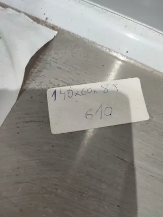 FREGADERO DE 140 CM DE ACERO INOXIDABLE