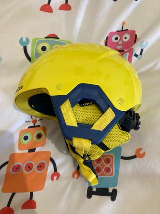 Casco de esquí infantil Wed'ze H KD 500 amarillo