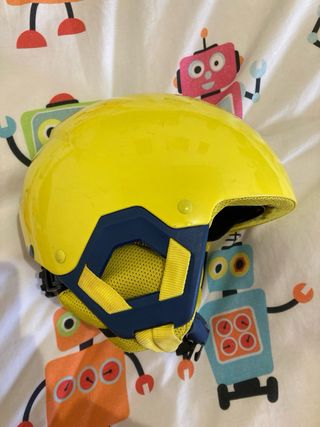 Casco de esquí infantil Wed'ze H KD 500 amarillo
