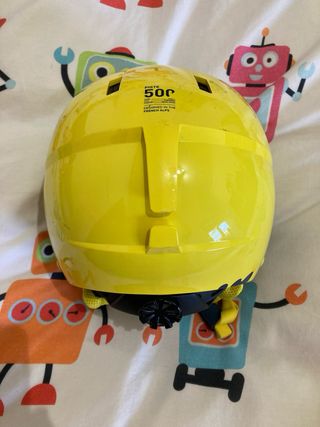 Casco de esquí infantil Wed'ze H KD 500 amarillo