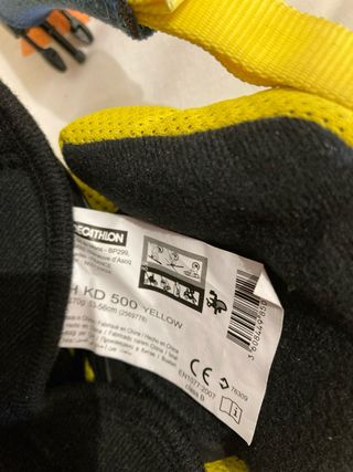 Casco de esquí infantil Wed'ze H KD 500 amarillo