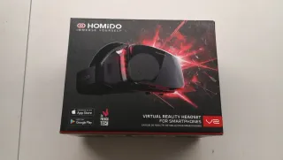 Gafas Realidad Virtual VR V2. Homido. Negras.
