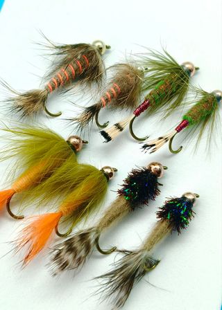Ninfas de salmón - set de moscas ninfas para pesca