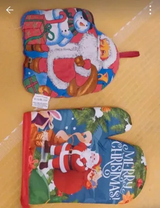 Set Natale Babbo Natale e Pupazzo Neve