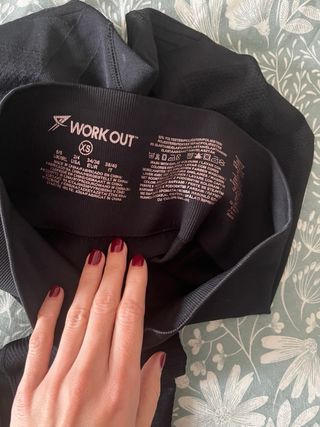 Mallas deportivas mujer negras XS