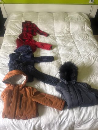 Lote chaquetas niño 3-4 años