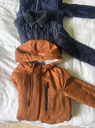 Lote chaquetas niño 3-4 años