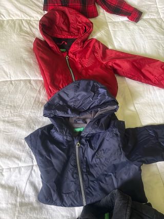 Lote chaquetas niño 3-4 años