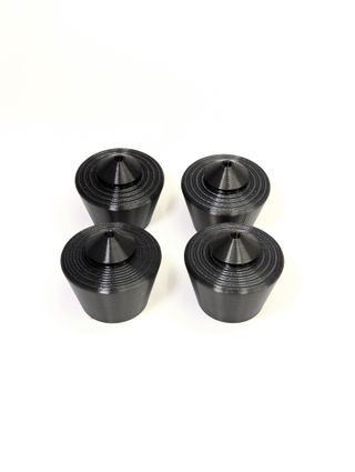 4 Batentes Borracha Renault Megane 2 Cabrio