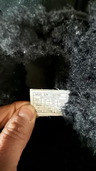 Botas UGG Talla 38 Negras