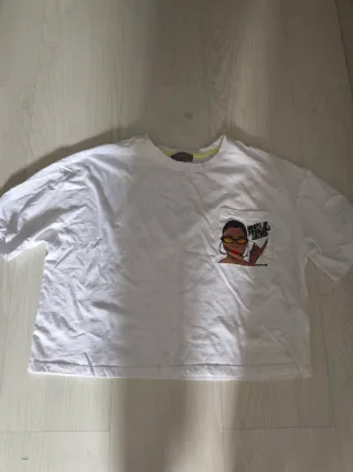 T-shirt corta Primark bianca S