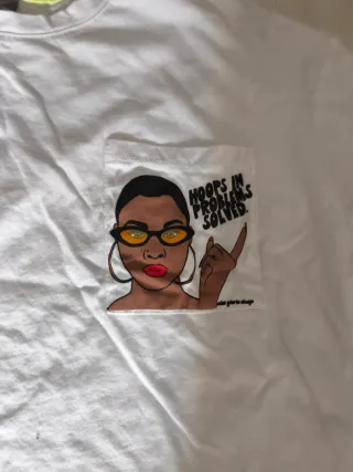 T-shirt corta Primark bianca S