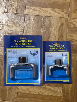 2 Llaves Filtro Aceite Cam Action