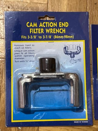 2 Llaves Filtro Aceite Cam Action