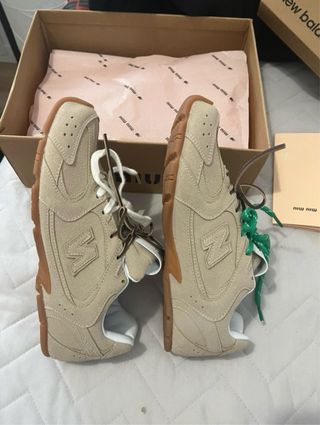 Sneakers New Balance x Miu Miu Beige/Verde