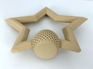 Portacandele a forma di stella