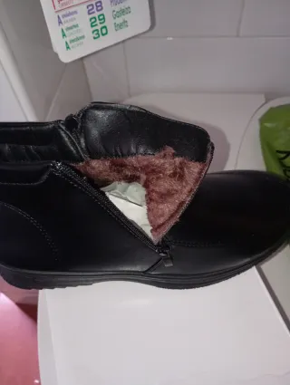 Botines negros talla 44