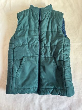 Chaleco niño reversible 11 años