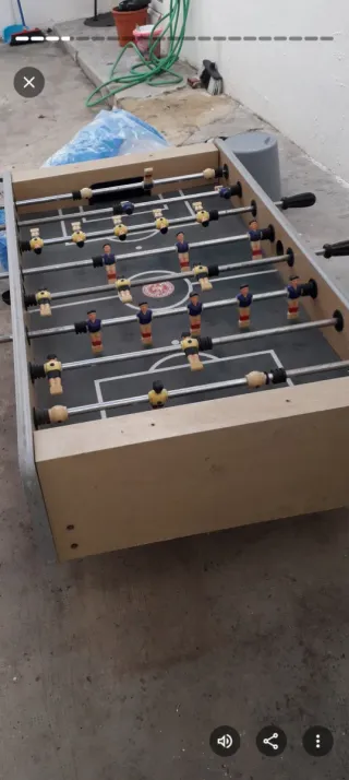 Futbolín de mesa