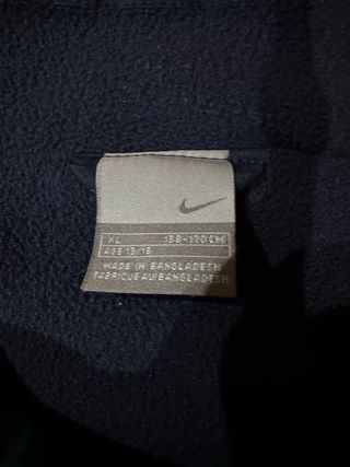 Cortavientos Nike Bordado Azul Marino