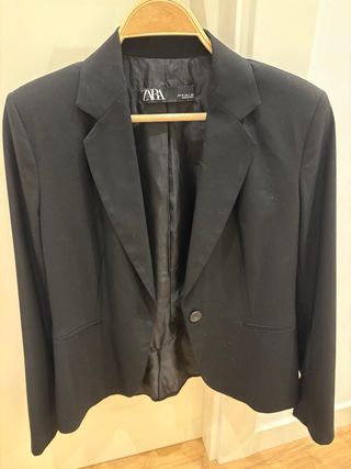 Americana negra Zara Talla M