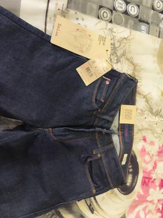 Vaqueros Salsa Wonder Azul Oscuro W26