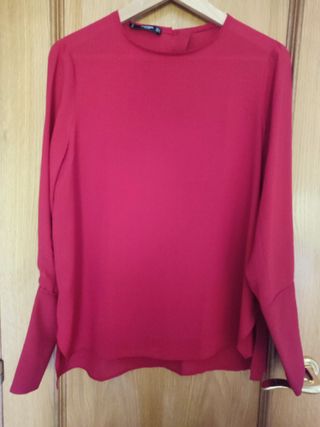 Blusa roja Mango