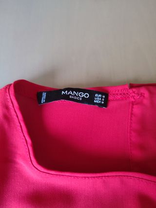 Blusa roja Mango