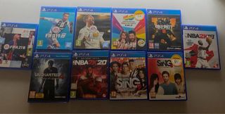 Play Station 4 slim 1 TB + 10 juegos