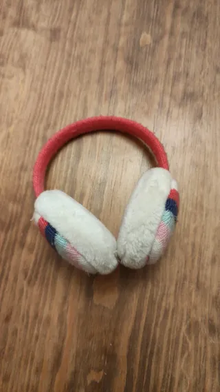 Orejeras de peluche multicolor